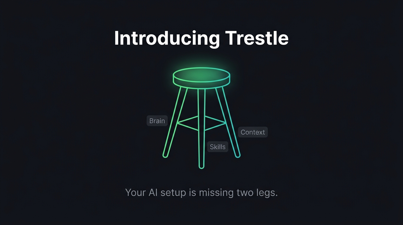 Your AI Setup Is Missing Two Legs